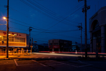 Fototapeta na wymiar 2011年　東北　風景　夜景