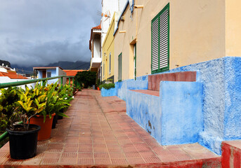 Architectural detail in San Sebastian de la Gomera, Canary Islands, Spain