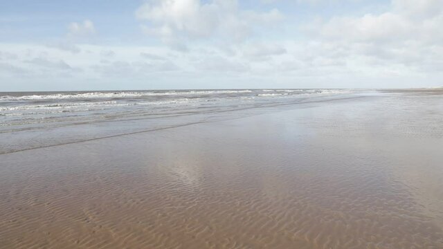 Cleveleys beach. Blackpool