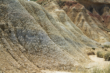 isolated dessert mountains in Europe