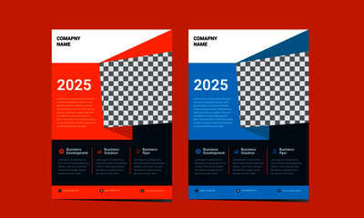 Flyers design template vector. Brochure report business magazine poster. Cover book minimal portfolio presentation and abstract green shape and city in A4 layout.