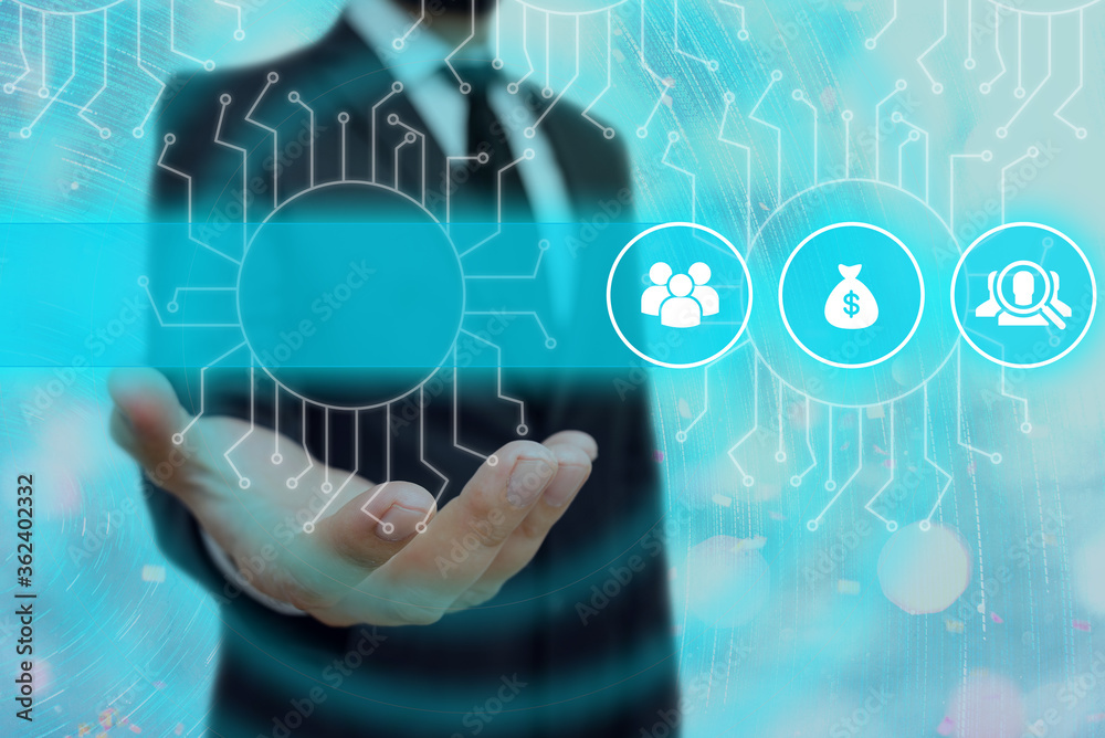 Poster system administrator control, gear configuration settings tools concept.