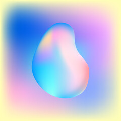 ABSTRACT COLOR BACKGROUND WITH GRADIENT. LIQUID COLOR WALLPAPER. COVER POSTER DESIGN