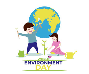 vector illustration for world environment day