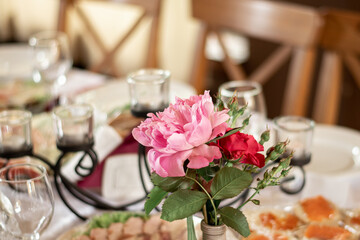 wedding table decoration