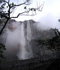Cascada del Salto del ángel. Venezuela