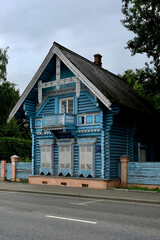 Moscow wooden house