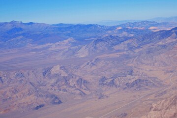Fototapeta na wymiar Sierra Nevada Luftaufnahme