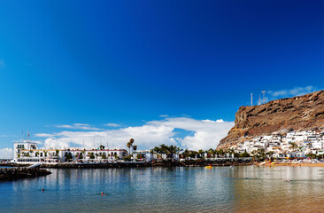 Puerto de Mogan in Gran Canaria, Spain, Europe