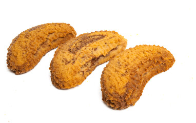 shortbread cookies isolated