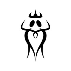 Two persons together hold the crown in their hands. Crown community, network and social icon design template. Logo disign. Vector illustration