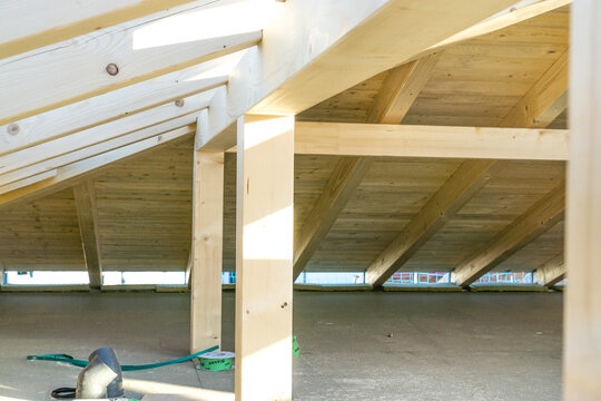 Dachstuhl Holzdach