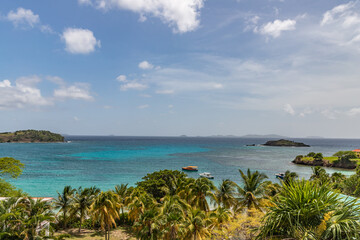 Obraz premium Saint Vincent and the Grenadines, Friendship Bay, Bequia