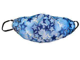 Facial mask for covering nose and mouth.