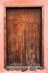 Abstract architectural detail in Santa Cruz, Tenerife, Canary Islands