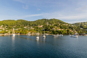 Fototapeta na wymiar Saint Vincent and the Grenadines, Admiralty Bay, Bequia