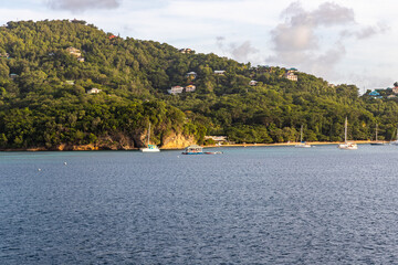 Fototapeta na wymiar Saint Vincent and the Grenadines, Admiralty Bay, Bequia