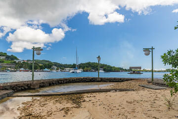 Young Island view in Saint Vincent and the Grenadines