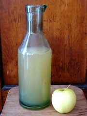 Home made apple vinegar. 
