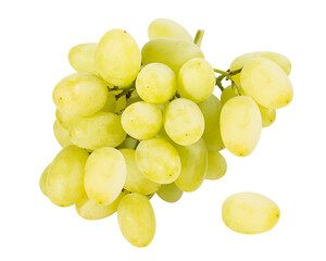 Grapes isolated on white background