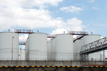 Storage of petroleum products in the port of Kaliningrad