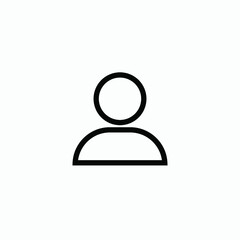 man avatar icon vector 