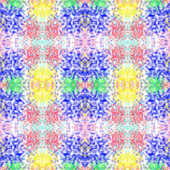 Colored Tie-Dye Bachground Pattern Seamless