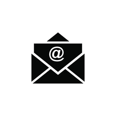 mail icon vector sign
