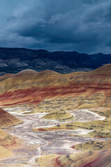Painted Hills, John Day Fossil Beds National Monument, Eastern Oregon, USA