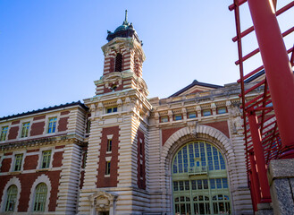 Ellis Island main building entrance