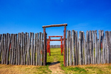 Ringheiligtum, Pömmelte, Sachsen-Anhalt, Deutschland 