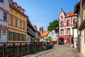 Fototapeta premium Altstadt von Quedlinburg, Deutschland