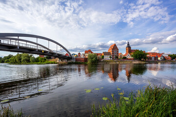 Panorama, Havelberg, Sachsen-Anhalt, Deutschland 