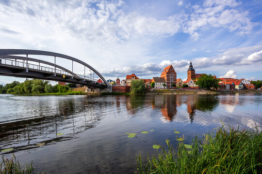 Panorama, Havelberg, Sachsen-Anhalt, Deutschland 