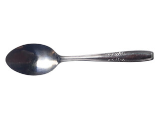 Cutlery (Spoon, Knife, and Fork) With White Background