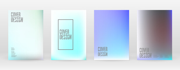 Pastel Soft. Vibrant Blue, Teal, Neon Concept.