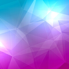 vector low poly geometric background