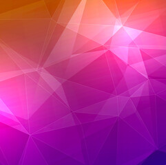 vector low poly geometric background