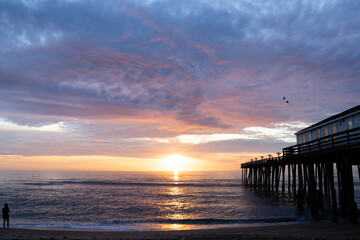 Sunrise at Kitty Hawk North Carolina