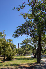 Fototapeta premium Currituck Beach Lighthouse in Corolla North Carolina Outer Banks