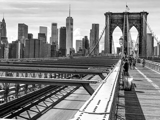 Fototapeta premium Brooklyn Bridge w Nowym Jorku