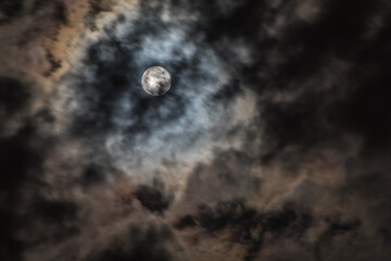 full moon in the night