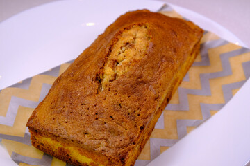 焼きたての手作りケーキ