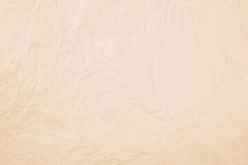 Old  Crumpled paper  texture background.
