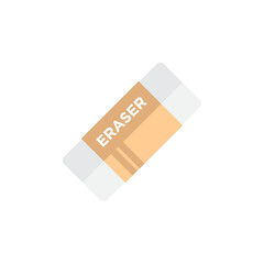 Eraser icon design. vector illustration