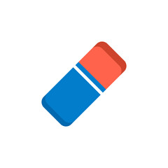Eraser icon design. vector illustration