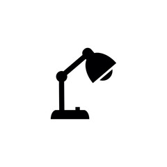 STUDY LAMP ICON , INTERIORS ICON VECTOR