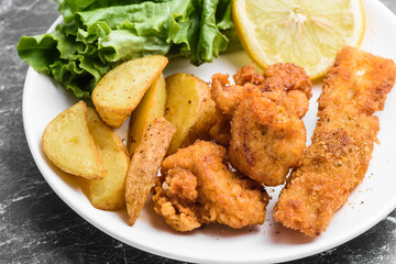 フライの盛り合わせ