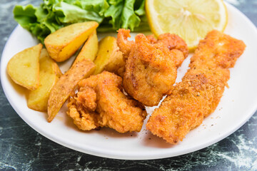 フライの盛り合わせ