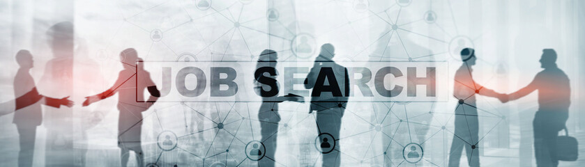 Job search concept. Find your career. Epidemic consequences.